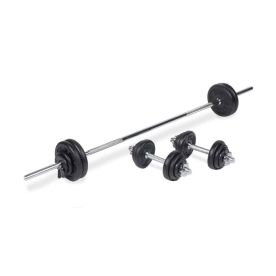 Body Power 52Kg 7FT Combi Standard Weight Set