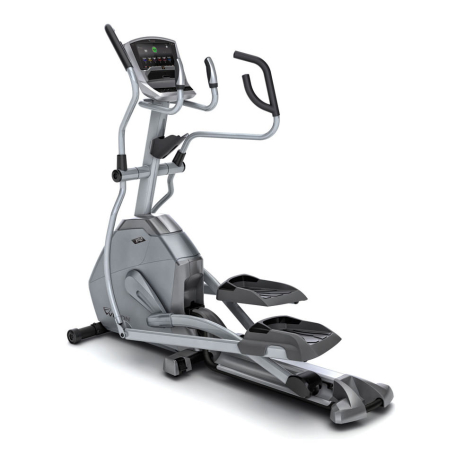 Vision Fitness XF40 Folding Elliptical Trainer TOUCH Console