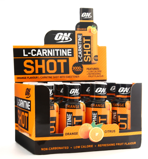 optimum nutrition l carnitine Optimum Nutrition L-Carnitine Shot Orange x 12