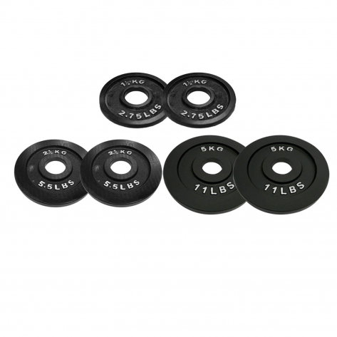 Discs Bodypower Cast Iron Olympic x2 2 Inch 2.5kg 