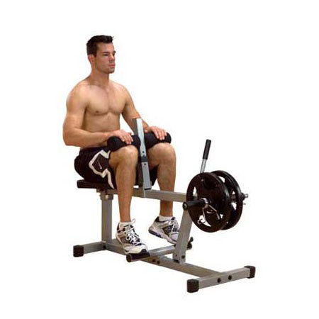 What are seated calf raises?
