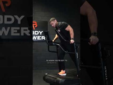 Body Power TITAN CurveMaster Pro Curved Treadmill - Northampton Ex-Display Product