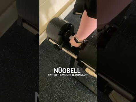 NÜOBELL 2-32Kg Dumbbells (x2) - Black Out
