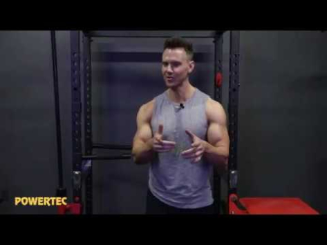 Powertec Workbench Power Rack (Black)