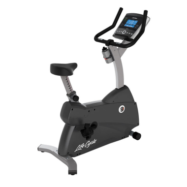image of Life Fitness C1 Upright Cycle with GO Console