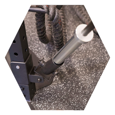 image of Body-Solid T Bar Row Attachment - (Fits Body-Solid Hex Rigs)