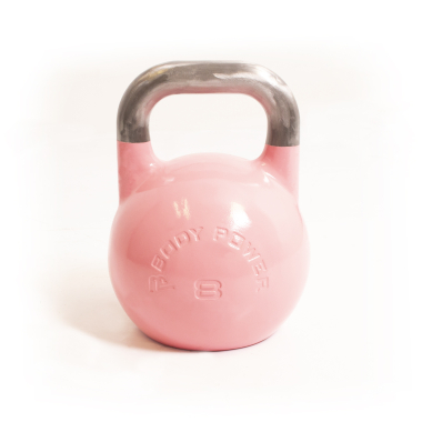 image of Body Power 8kg Pink Competition Kettlebell