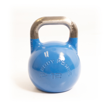 image of Body Power 12kg Blue Competition Kettlebell