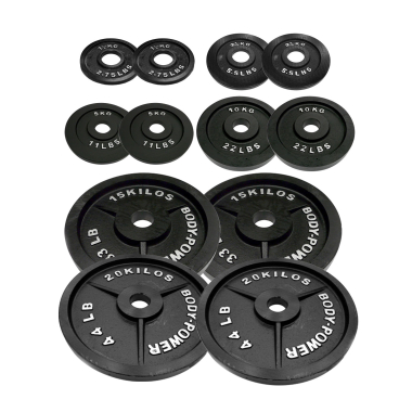 image of Body Power 107.5Kg Olympic Disc Kit