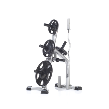 image of TuffStuff CXT-255 Evolution Series Light Commercial Olympic Plate & Bar Tree