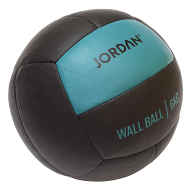 image of JORDAN 6kg Wall Ball - Oversize Medicine Ball (Teal)