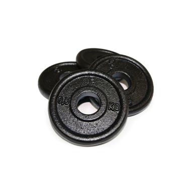 image of Body Power 0.5Kg Cast Iron Standard Weight Plates (x4)