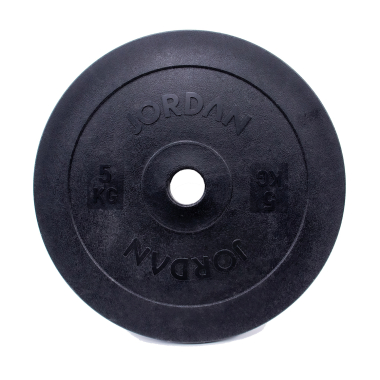 image of JORDAN 5kg Olympic Solid Technique Plate - Black (x2)