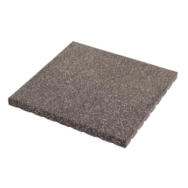 image of Body Power 30mm Floor Tile 500mm x 500mm (x1) - Black with Grey Speckle