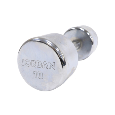 image of JORDAN 10kg Chrome Dumbbells (Pair)