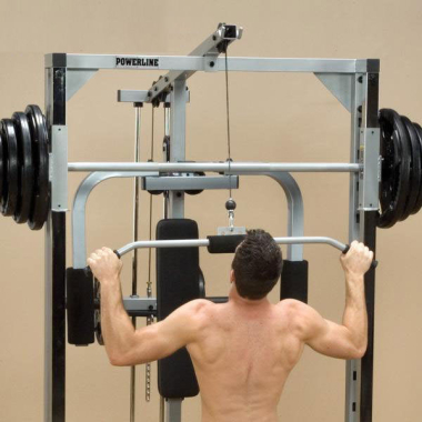 image of Powerline Smith Machine with selectorised Lat Attachment & Pec Dec - Northampton Ex-Display Product