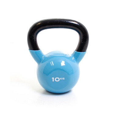 image of Body Power 10Kg Vinyl Coated Kettlebell