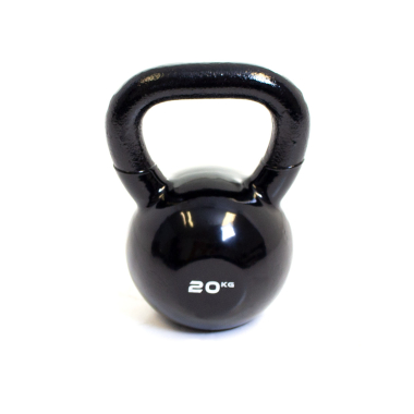 image of Body Power 20kg Vinyl Coated Kettlebell