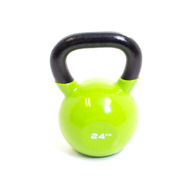 image of Body Power 24kg Vinyl Coated Kettlebell