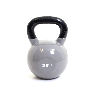 image of Body Power 32kg Vinyl Coated Kettlebell