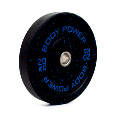 image of Body Power 20Kg Hi-Temp Rubber Crumb Olympic Bumper Plate (x1)