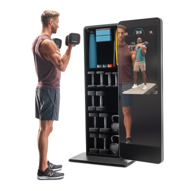 image of NordicTrack Vault Fitness Mirror (1-Year iFIT Family Subscription & Accessories Included)