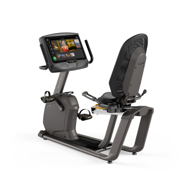 image of Matrix Fitness R50 Recumbent Cycle with XUR Console
