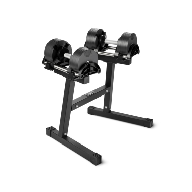 image of NÜOBELL 2-20Kg Dumbbells (x2) - Classic with Dumbbell Stand