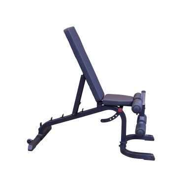 image of Body-Solid Flat/Incline/Decline Utility Bench - Black