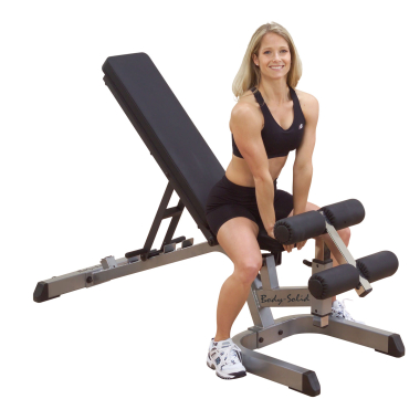 image of Body-Solid Flat/Incline/Decline Utility Bench - Full Commercial