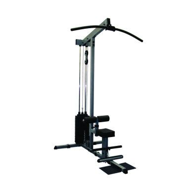 image of Body-Solid Selectorised Lat Machine with 285lb weight stack