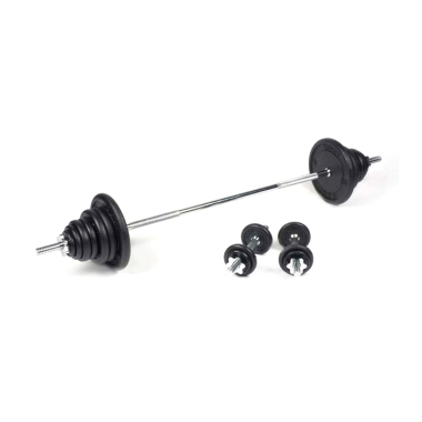image of Body Power 71Kg 6FT SPINLOCK Weight Set