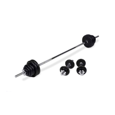 image of Body Power 50Kg 5FT SPINLOCK Weight Set