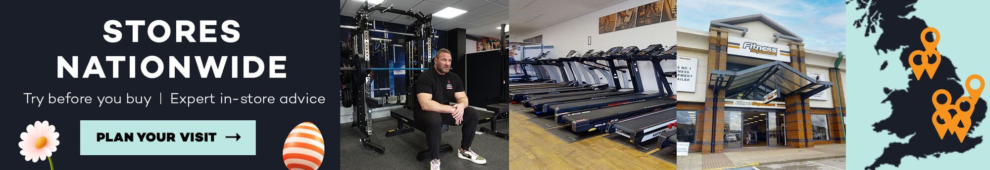 Stores nationwide banner