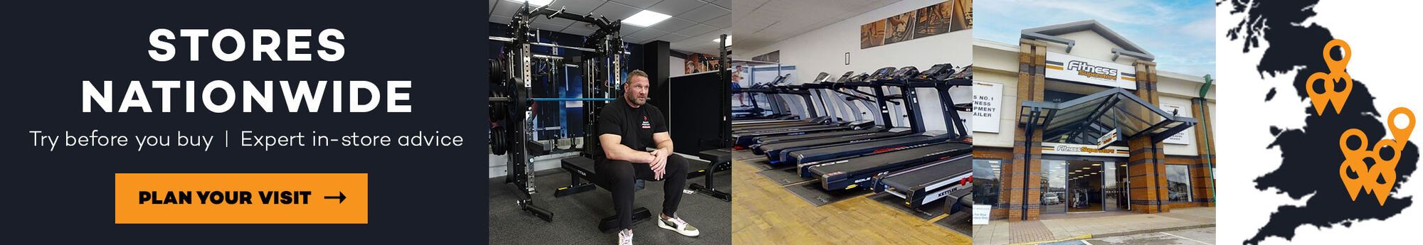 Stores nationwide banner